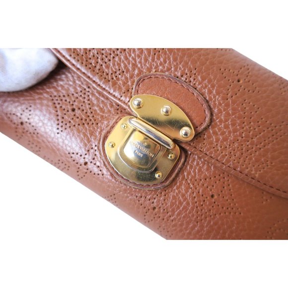 414149F V Louis Vuitton Wallet Long Amelia Brown Leather - Picture 4 of 11